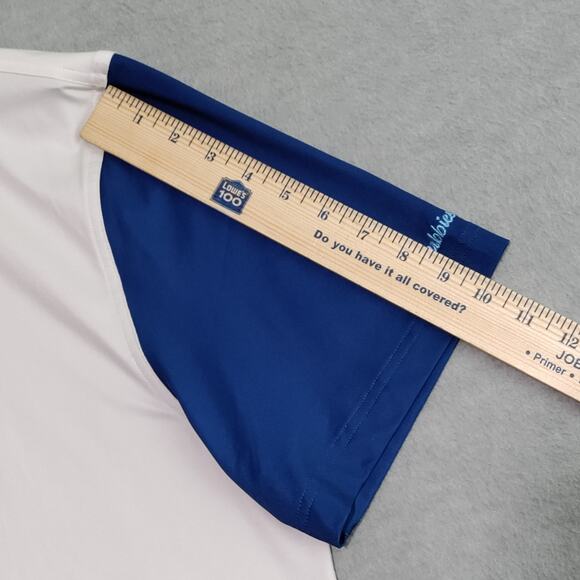 Chubbies Golf Performance Polo Shirt Mens Large Short Sleeve Abstract Colorful - Picture 10 of 11